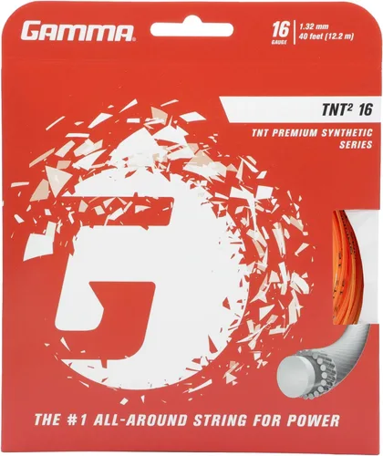 Vista 7 de GAMMA Sports TNT2 Tennis Strings, Exceptional Playability Using The Patented TNT2 Parent